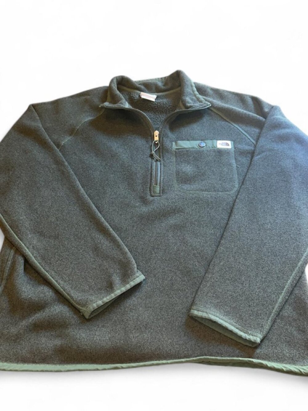 The North Face Men's Green Sweatshirt Pullover